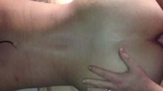 Slut wife Becky Tailor gets soles jizzed on after good pussy and ass fuck