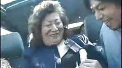 granny asians in bus